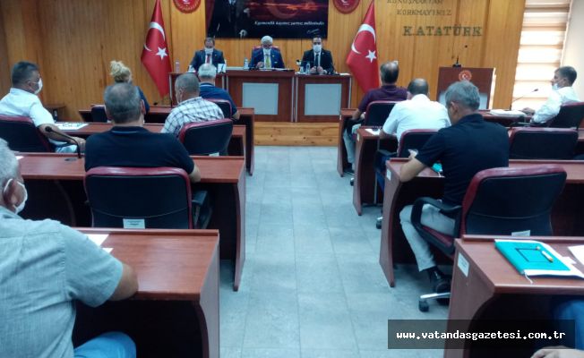 MECLİSTE GÜNDEM  SUSUZLUK!