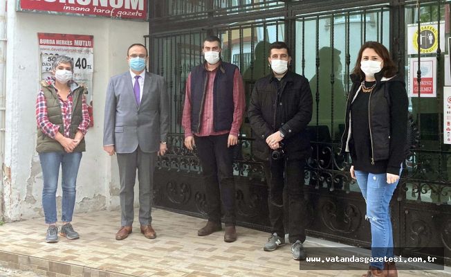 Kırklareli İl Merkezi ve İlçelerindeki Gazeteler ve Kurumlara Ziyaret