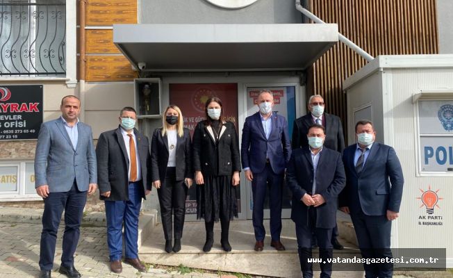 AK PARTİ EDİRNE İL BAŞKANLIĞI'NDAN TEKİRDAĞ'A ZİYARET