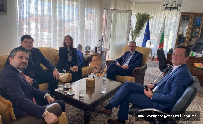 DEVA Partisi’nden Bulgaristan Başkonsolosu’na ziyaret