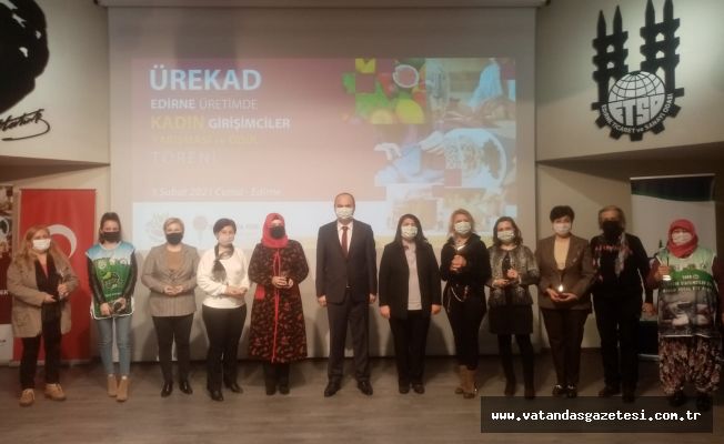 GİRİŞİMCİ KADINLAR  ÖDÜLLERİNİ ALDI!