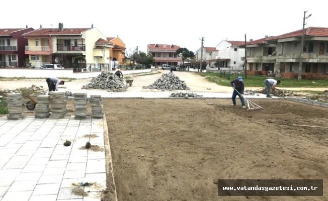 ENEZ BELEDİYESİ ÇALIŞIYOR