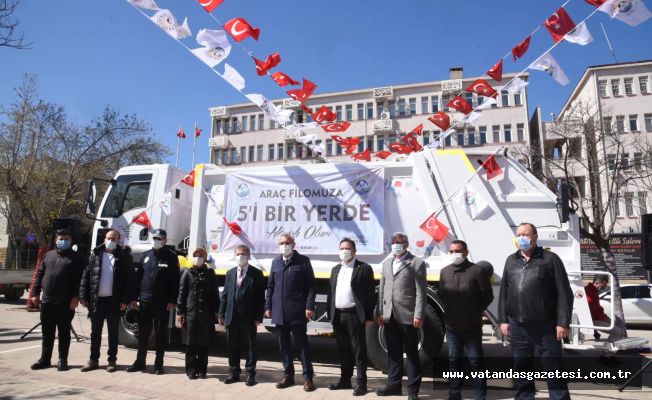 Keşan Belediyesi 5 aracı 1,3 milyon TL tasarruf ile bünyesine kattı