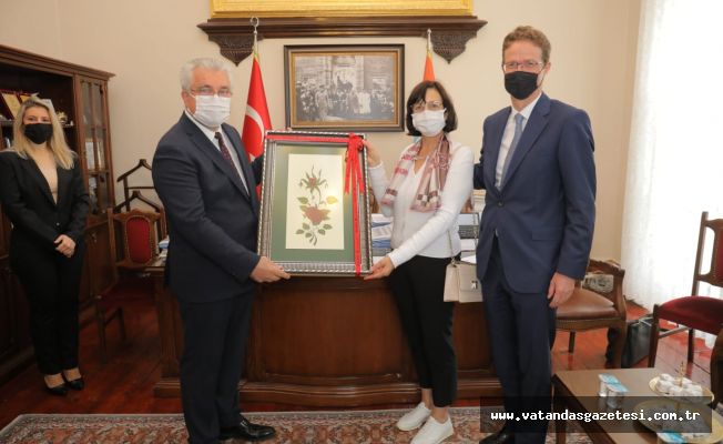 AB TÜRKİYE BAŞKANI MEYER-LANDRUT: " EDİRNE ÇOK ÖNEMLİ BİR ŞEHİR"