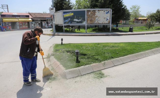 Belediye çalışmalarını sürdürüyor 
