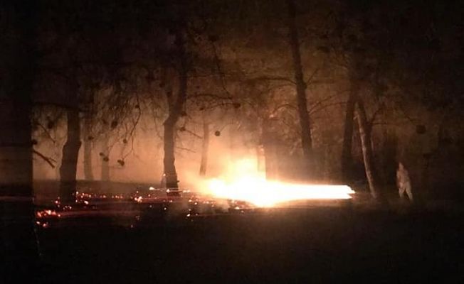 ENEZ’DEKİ ORMAN YANGINI KORKUTTU