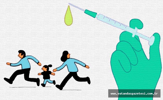 KOMŞU, AŞI KARŞITI ÇIKTI