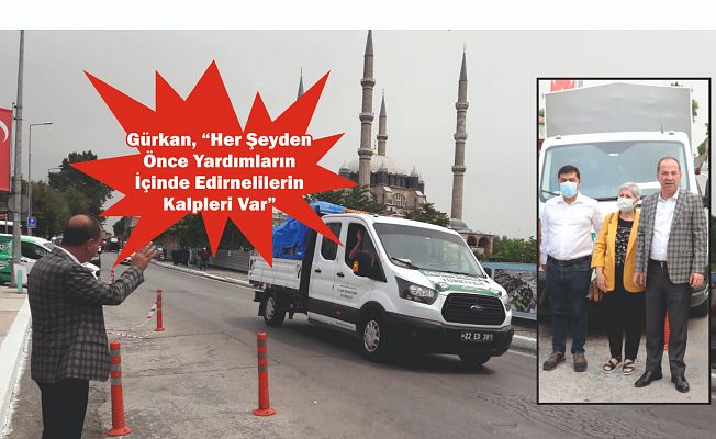 “GÖNÜLDEN”, GÖNÜLE YARDIMLAR YOLA ÇIKTI