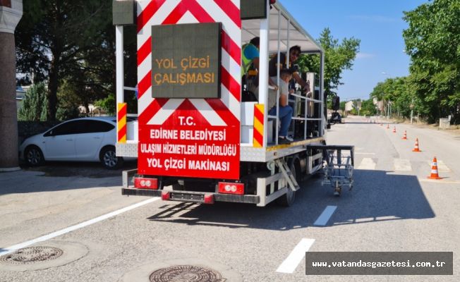 YOL ÇİZGİ ÇALIŞMASI YAPILACAK