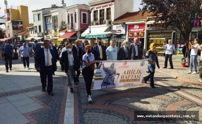 AHİLİK HAFTASI KUTLAMALARI RENKLİ BAŞLADI