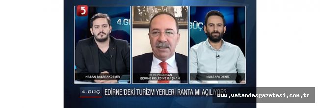 GÜRKAN, CANLI YAYIN KONUĞU