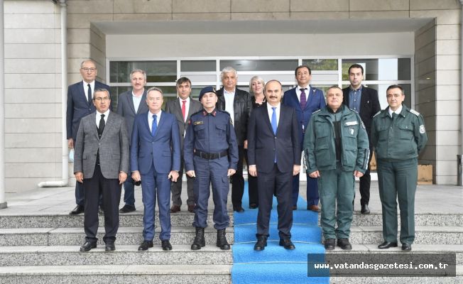 VALİ CANALP, BULGARİSTAN HEYETİ İLE KAPIKULE’DE BİR ARAYA GELDİ