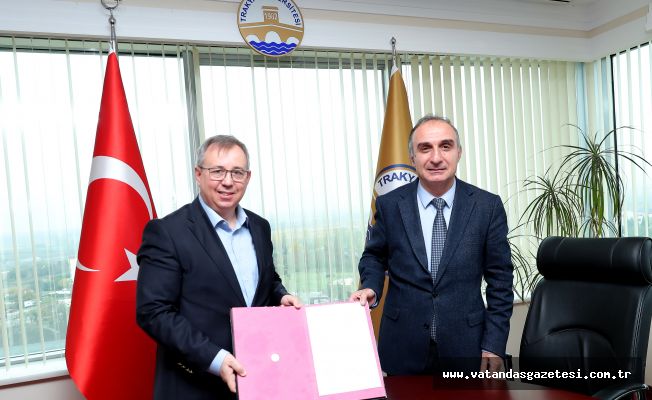 TÜ İLE EDİRNE GENÇLİK VE SPOR İL MÜDÜRLÜĞÜ ARASINDA İŞ BİRLİĞİ PROTOKOLÜ