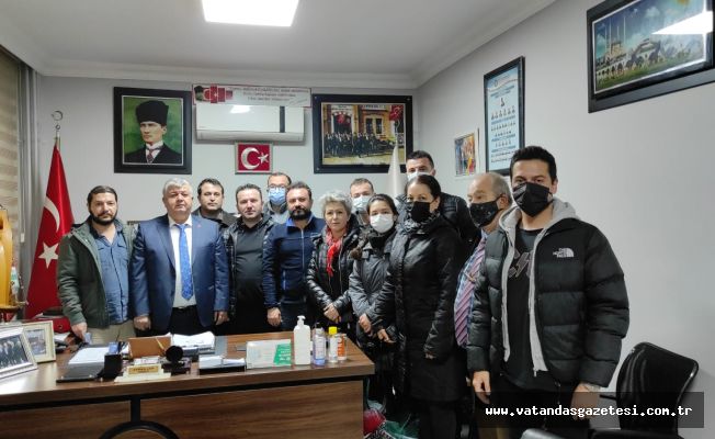 AYHAN CAN’DAN, BASIN MENSUPLARINA JEST