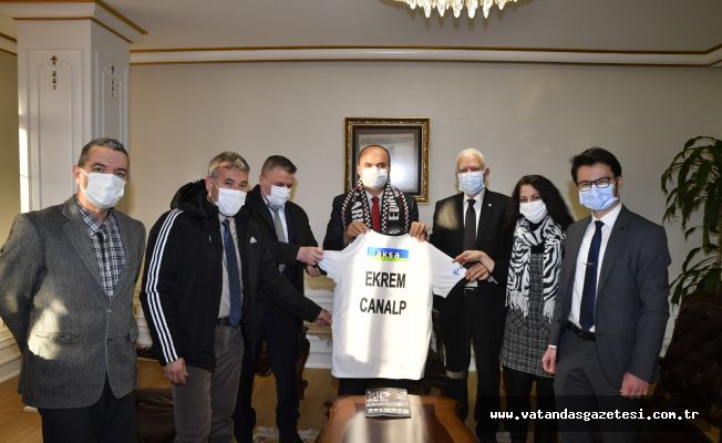 EDİRNE KARTALLARINDAN VALİYE ZİYARET