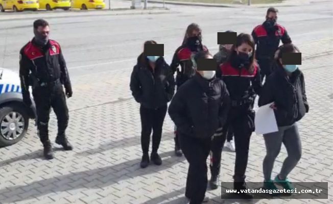 Fuhuş operasyonunda 4 Tayland vatandaşı kadın yakalandı