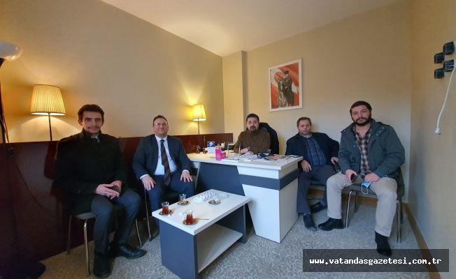 SAADET PARTİSİNDEN GAZETEMİZE ZİYARET