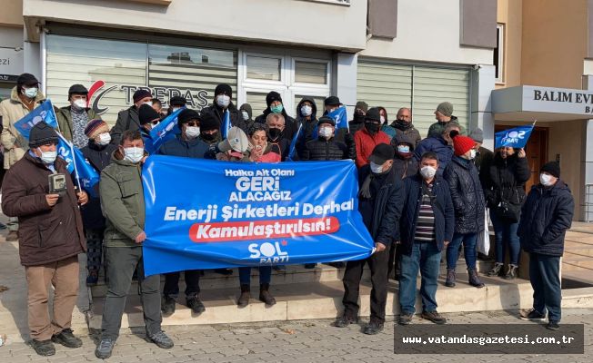 SOL PARTİ, “HALKA AİT OLAN HER ŞEYİ GERİ ALACAĞIZ”