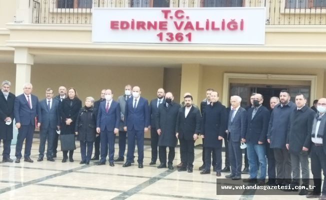 VALİ EKREM CANALP’E ZİYARET