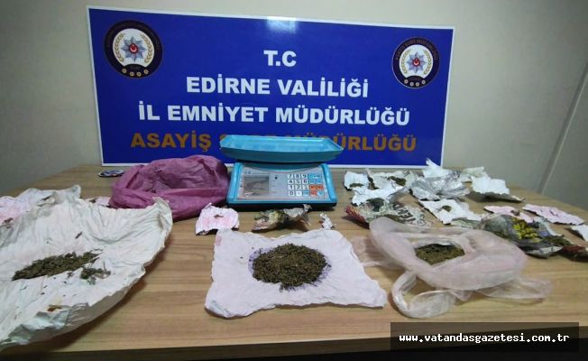 Zehir taciri uyuşturucularla yakalandı