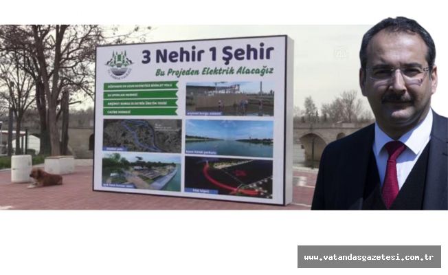 “3 NEHİR 1 ŞEHİR PROJESİ” ÇALIŞMALARI DEVAM EDİYOR