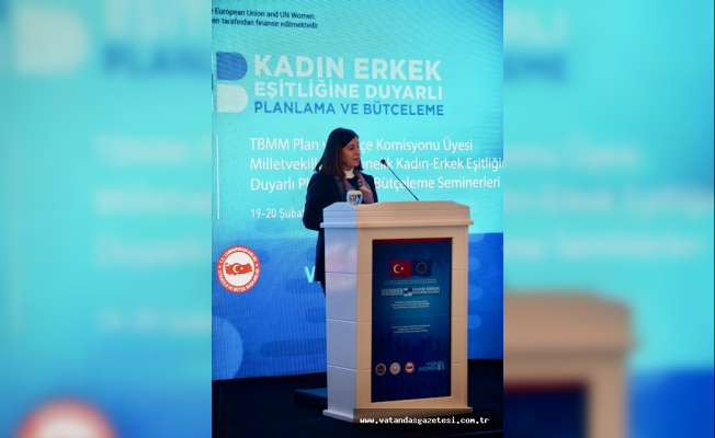 AKSAL, KADIN ERKEK EŞİTLİĞİNE DUYARLI PLANLAMA-BÜTÇELEME SEMİNERİ’NE KATILDI