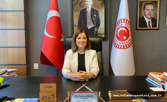 AKSAL’DAN BAKAN KURUM’A TEŞEKKÜR