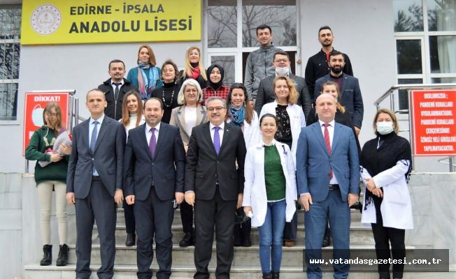 İL MİLLİ EĞİTİM MÜDÜRÜ’NDEN İPSALA’YA YENİ OKUL MÜJDESİ