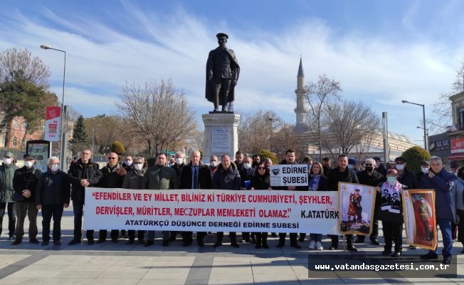 ONUR ANITI’NA SALDIRIYA TEPKİ