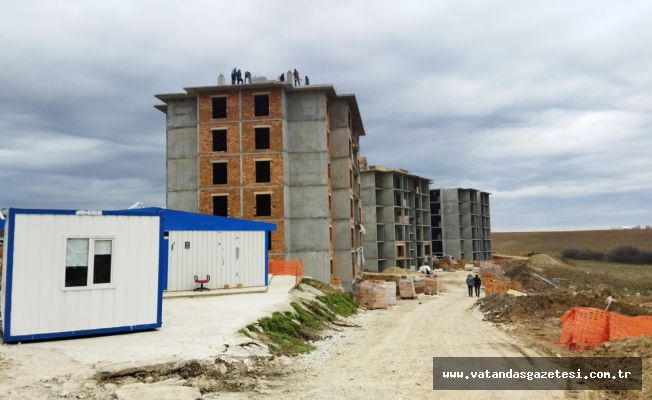 TOKİ KONUTLARI YÜKSELİYOR