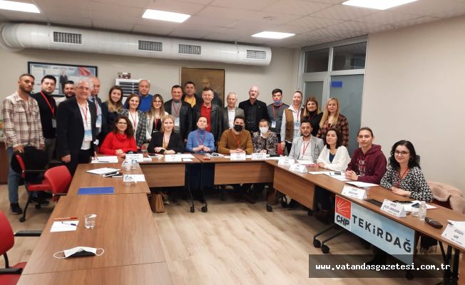 CHP KADROLARI EĞİTİMLERLE GÜÇLENİYOR