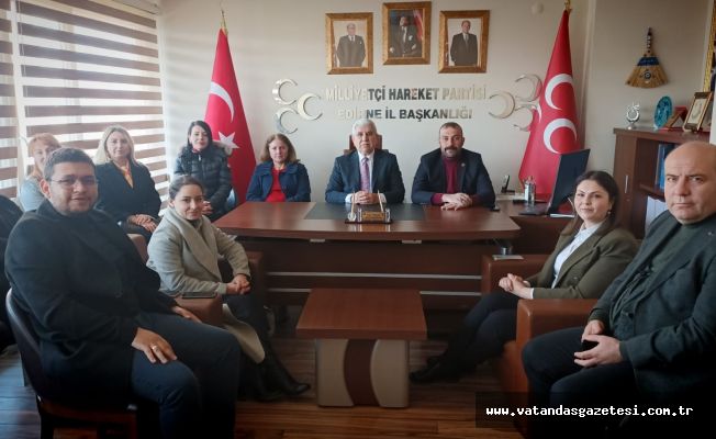 İBA’DAN MHP’YE ZİYARET