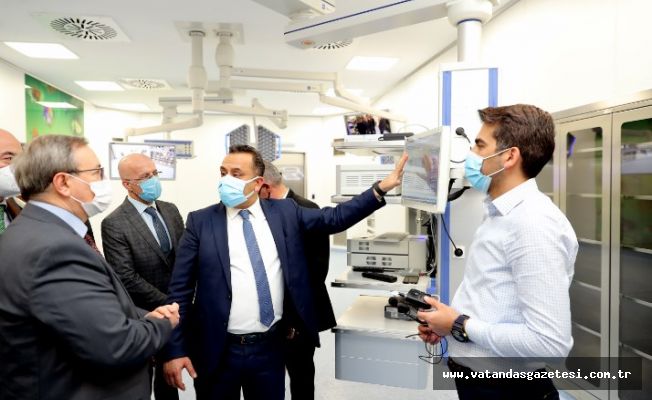 TÜ HASTANESİ AMELİYATHANE ODALARI YENİLENDİ