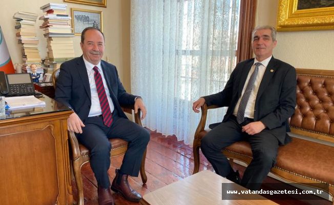 ÜNSAL, BAŞKAN GÜRKAN’I ZİYARET ETTİ