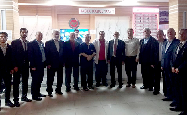Genel Başkan Karamollaoğlu Özel Trakya Hastanesi’nde