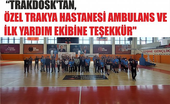 AVRUPA’DAN EDİRNE'YE GELEN  ÖZEL GENÇLER SPOR KAMPINDAYDI