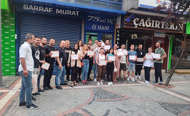 24 YENİ EDAK ÜYESİ SERTİFİKALARINI ALDI