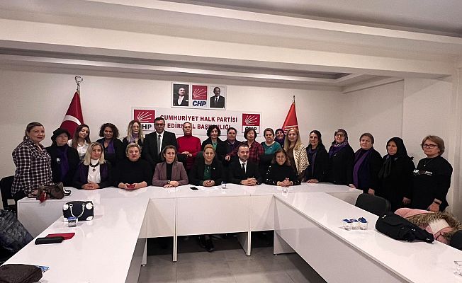 CHP'Lİ KADINLARDAN, 'KADINA ŞİDDETE' DİKKAT