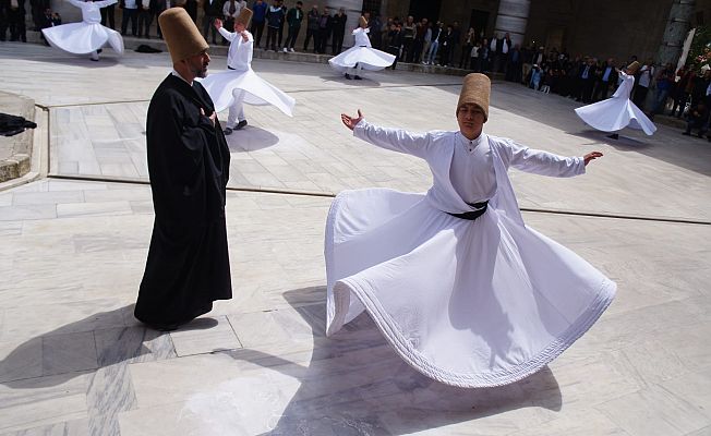 ÜÇ ŞEREFELİ CAMİİ'DE SEMA AYİNİ