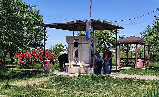 KUMDERE İÇME SUYU TESİSİ YENİDEN HİZMET VERMEYE BAŞLADI