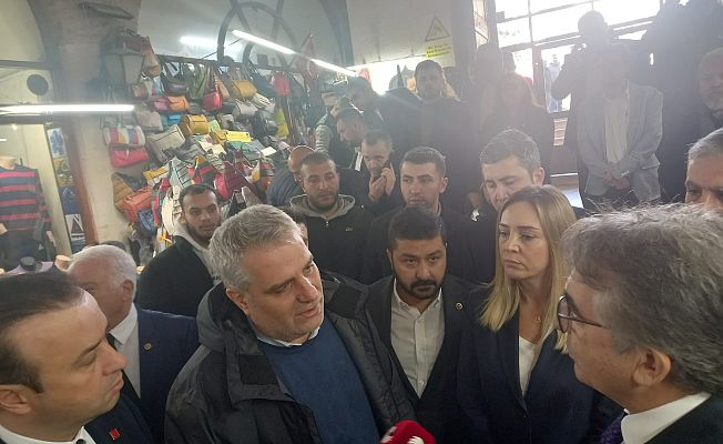 CHP HEYETİ EDİRNE'DE ESNAFIN SORUNLARINI DİNLEDİ