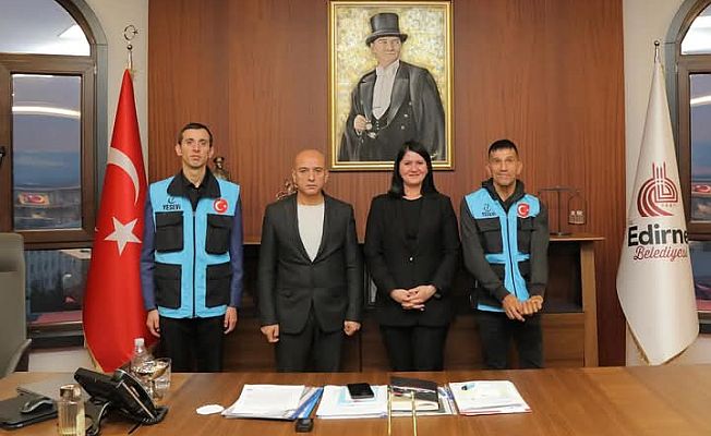 YESEVİ HAREKETİ DERNEĞİ BAŞKANI ZİYARET ETTİ
