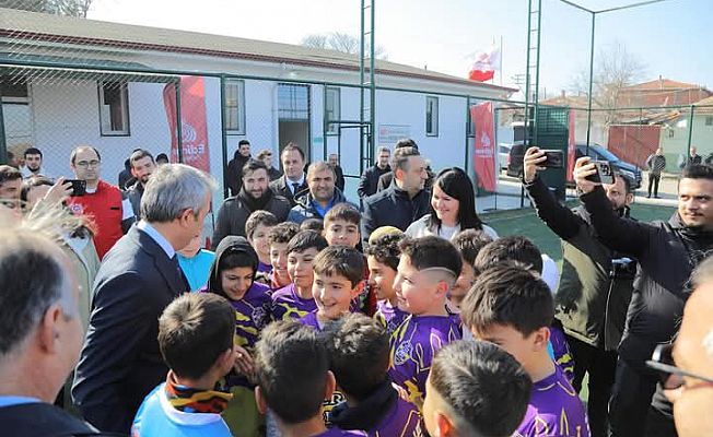 SPOR TESİSLERİ GENÇLERİN HİZMETİNE GİRDİ