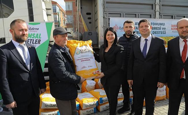 BELEDİYEDEN ÇİFTÇİYE DESTEK