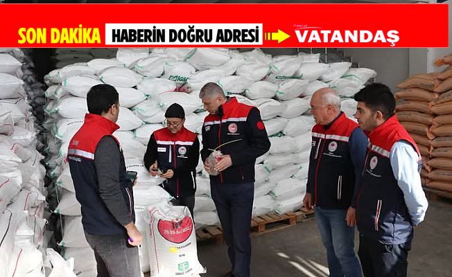 GÜBRE DENETİMLERİ TAMAMLANDI