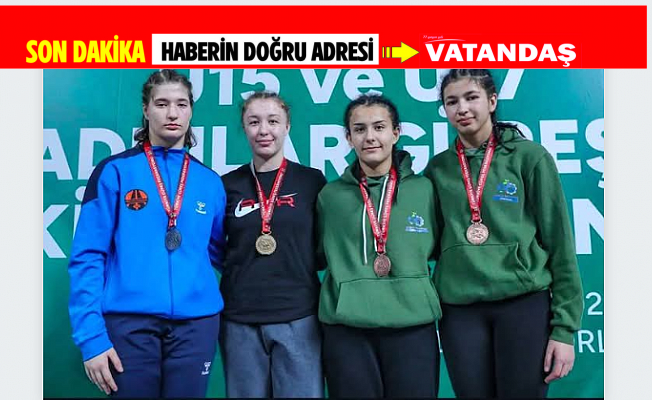 KADIN GÜREŞÇİLERİN BÜYÜK BAŞARISI