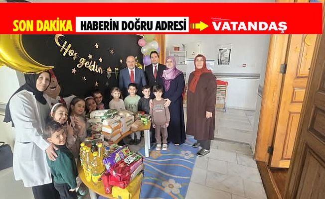 MİNİKLER RAMAZAN KOLİSİ HAZIRLADI