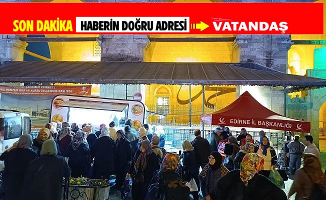 YRP'DEN LOKMA VE ŞERBET