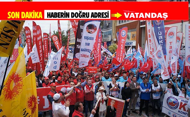1 MAYIS COŞKUSU SARAÇLAR'DA YÜKSELECEK