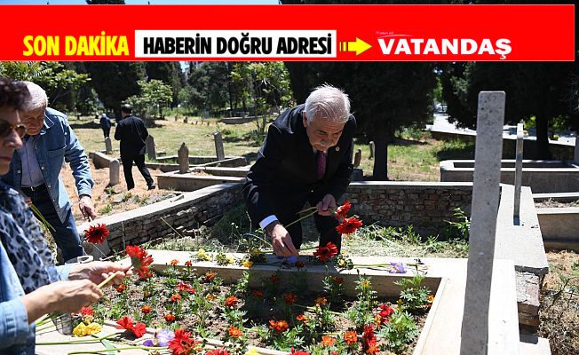 MERHUM BELEDİYE BAŞKANI İSMAİL SARAÇ MEZARI BAŞINDA ANILDI